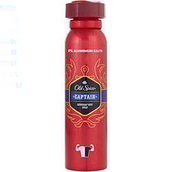Old Spice Captain By Shulton Deodorant Spray 5 Oz