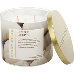 Perry Ellis Pumpkin Picking By Perry Ellis Candle 14.5 Oz