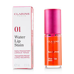 Clarins Water Lip Stain - # 01 Rose Water  --7ml-0.2oz By Clarins