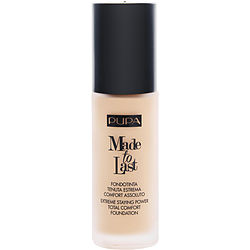 Pupa Milano Made To Last Extreme Staying Power Total Comfort Foundation Spf 10 - # 040 Medium Beige  --30ml-1oz By Pupa Milano