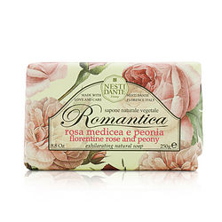 Romantica Exhilarating Natural Soap - Florentine Rose & Peony  --250g-8.8oz