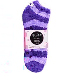 Spa Accessories Gal Pal Essential Moisture Treatment Socks With Jojoba & Lavender Oils - Stripes By Spa Accessories
