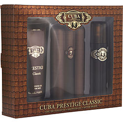 Cuba Gift Set Cuba Prestige Gold By Cuba