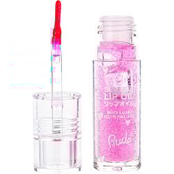 Rude Cosmetics Manga Collection Sparkle Lip Oil - Strawberry --4g-0.14oz By Rude Cosmetics